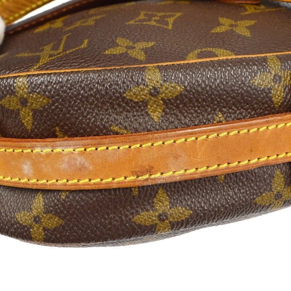 356387L Louis Vuitton Crossbody Bag Jeune Fille PM Brown Monogram - Picture 3 of 8